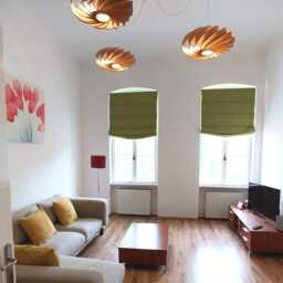 L06B, 80cm Handmade Wood Pendant Lamp, Birch Veneer - Ceiling Design Hanging Chandelier Light - thumbnail 4