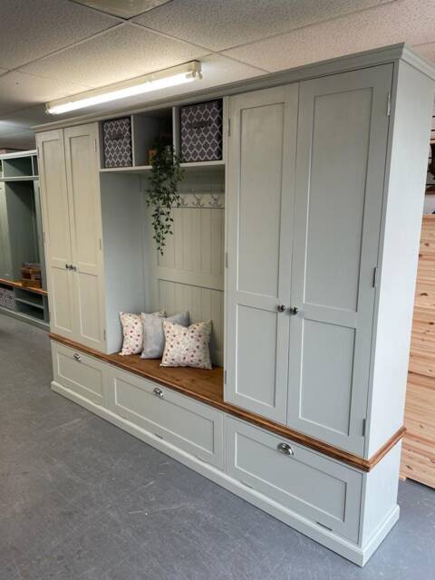 Boot Mud Room Flexible Utility Storage, Hall Cupboard, Bench - image 1