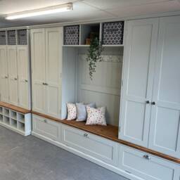 Boot Mud Room Flexible Utility Storage, Hall Cupboard, Bench - thumbnail 4