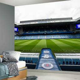 Rangers Football Club Sandy Jardine Stand Stadium Full Wall Mural Art - thumbnail 2
