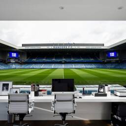 Rangers Football Club Sandy Jardine Stand Stadium Full Wall Mural Art - thumbnail 1
