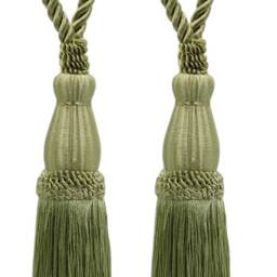 "D??copro Curtain Tassel Tieback, Length 8 1/2"" - 21.5cm, Spread 30" - thumbnail 2