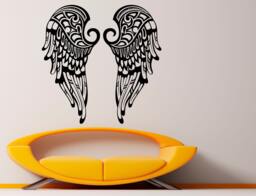 Angel Wings Wall Decal Flight Vinyl Sticker Murals Interior Decor Home - 22An4El - thumbnail 1