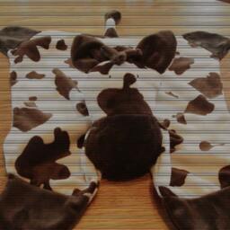 Baby, Minky Snuggle Blanket Toy, Animal Security Blanket Buddy, Sculptured With Head, Elephant, Cows, Dogs, Frogs, Giraffes, Lions - thumbnail 3