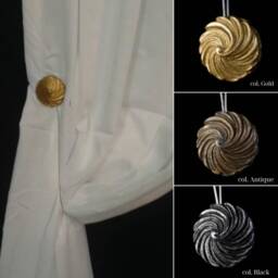 Magnetic Curtain Tiebacks - 5cm/1.96 - thumbnail 2