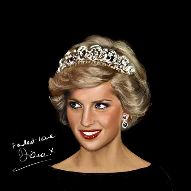 Princess Diana Velvet Cushion Cover Handmade Glamour Decor - image 1