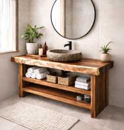 "Live Edge Vanity Unit - The "