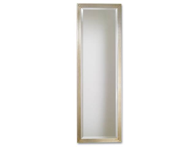 Modern Wall Mirror Silver Leaf - Entryway Full Length Made in Italy -Leaner Bedroom Dressing Home Vanity Mirror Design #268 - image 1