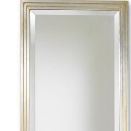 Modern Wall Mirror Silver Leaf - Entryway Full Length Made in Italy -Leaner Bedroom Dressing Home Vanity Mirror Design #268 - thumbnail 3