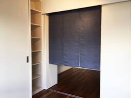 Japanese Linen Noren Curtain, Order Made Japanese Noren, Navy Blue Woven Fabric, Wall Fabric Panel, 3 Panel Curtain Tissu