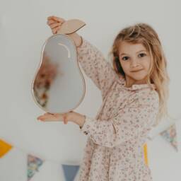 Pear Shatterproof Mirror - Perfect Gift For Bedroom & Nursery Fruit - thumbnail 2