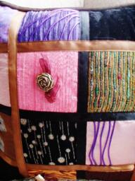 "Hand Made Pillow..""Majestic" - thumbnail 3