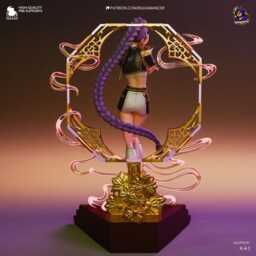 Golden Vocalist 243mm Unpainted 1/8Th Statue - thumbnail 3