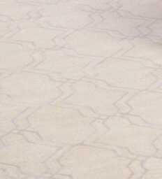 Hand-Knotted Wool Oushak Rug, Cream Floral Area Pastel Runner, Handmade Luxury Home Carpet - thumbnail 3