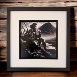 Unframed Scottish Whiskey Wall Art Print, Room Decor - Hauf Time Highlands - thumbnail 1