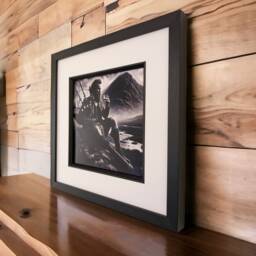 Unframed Scottish Whiskey Wall Art Print, Room Decor - Hauf Time Highlands - thumbnail 3