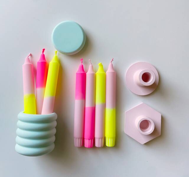 "Dip Dye Candles, ""Blanding No. 2" - image 1