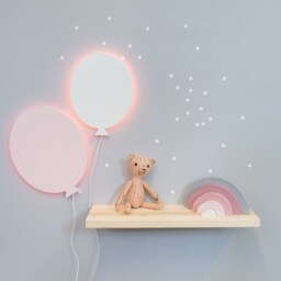 Nightlight For Nursery, Room Decor, Balloon Lamp, Kids Bedroom Light, Decoration, Wall Decor - thumbnail 2