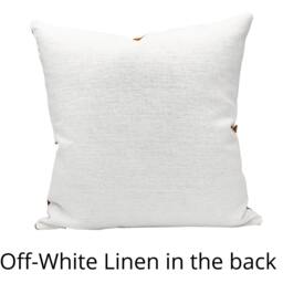 Designer Floral Mustard & Black On Natural Linen Pillow Cover, Mustard Pillow, Farmhouse Decorative Throw Pillow - thumbnail 4