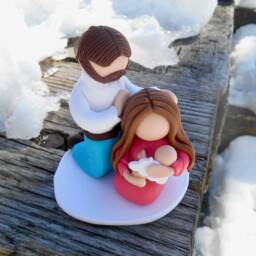 Child Loss, Miscarriage Angel Baby, Grieving Family Gift, Sculpture, Pregnancy Sympathy Personalized Baby Memorial - thumbnail 4