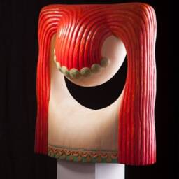 "Original Large Wood Sculpture ""Zornitsa" - thumbnail 2