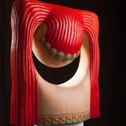 "Original Large Wood Sculpture ""Zornitsa" - thumbnail 4