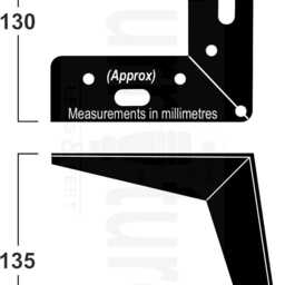 4 Metal Furniture Legs Modern Designer Style Corner Feet For Beds Sofas Chairs Cabinets Cupboards Diy Revival Hardware Gold - thumbnail 3