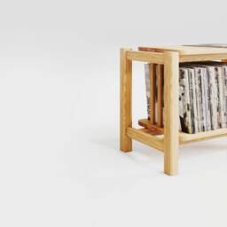 Vinyl Record Storage, Stand, Media Cabinet, Tv Stand - thumbnail 2