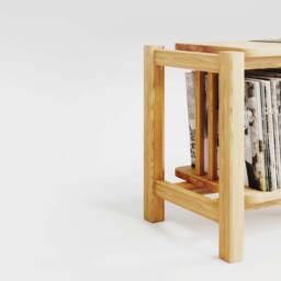 Vinyl Record Storage, Stand, Media Cabinet, Tv Stand - thumbnail 4