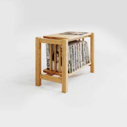 Vinyl Record Storage, Stand, Media Cabinet, Tv Stand - thumbnail 3