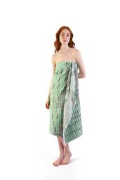 Mint Green Stone Jacquard Turkish Cotton Beach Towel, Personalized Bridesmaid Gift, Wedding Sarong, Towel Peshtemal, Wrap