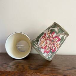 William Morris Honeysuckle - Handmade Candle Clip Lampshade For Wall Lights/Chandeliers - thumbnail 3