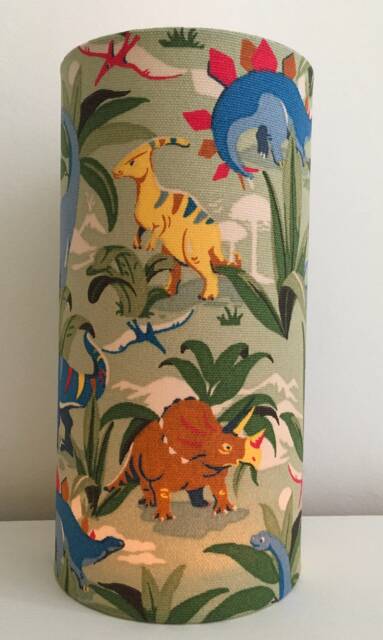 New Cath Kidston Dinosaur Jungle - Handmade Tall Night Light - image 1
