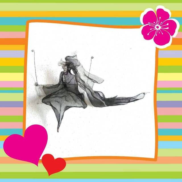 Metal Wall Art Couple On Swing Wire Mesh Sculpture 10Th Anniversary One Year 25Th 20Th - image 1
