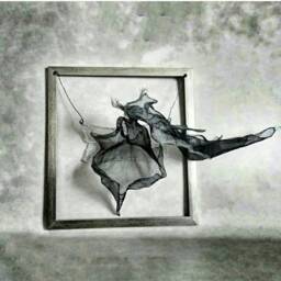 Metal Wall Art Couple On Swing Wire Mesh Sculpture 10Th Anniversary One Year 25Th 20Th - thumbnail 3
