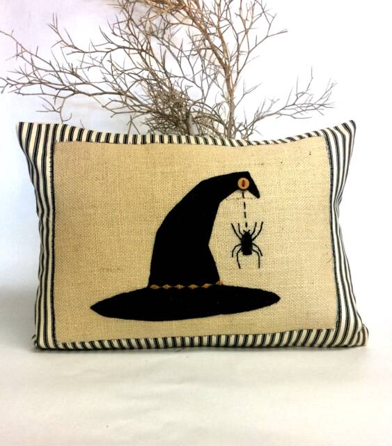 Witches Hat Halloween Pillow - image 1