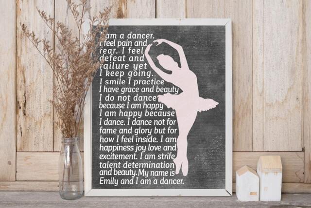 Dance Teacher Gifts - Personalized Dance Gift Dancer Ballet Teacher Modern Art Team - image 1