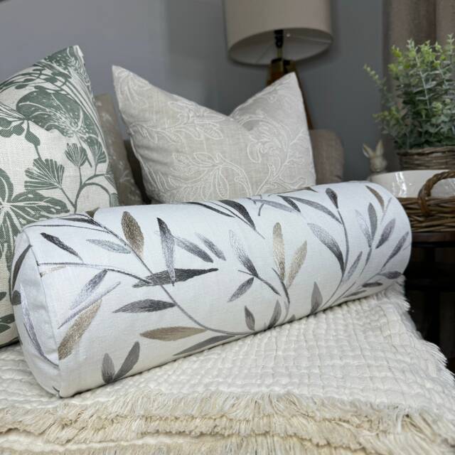 "Decorative Cushion Bolster 16"" X 6" - image 1