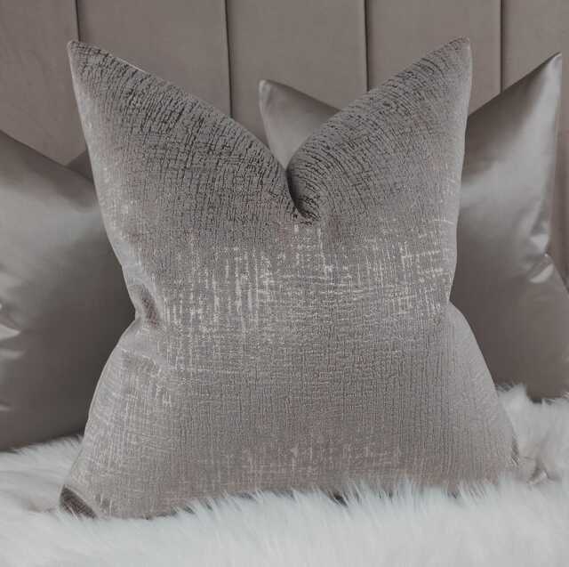 Osamu Bronze/Mink Gold Luxury Cushion Cover Designer Pillow Sham For Sofa, Bed, & Chair New Home - image 1