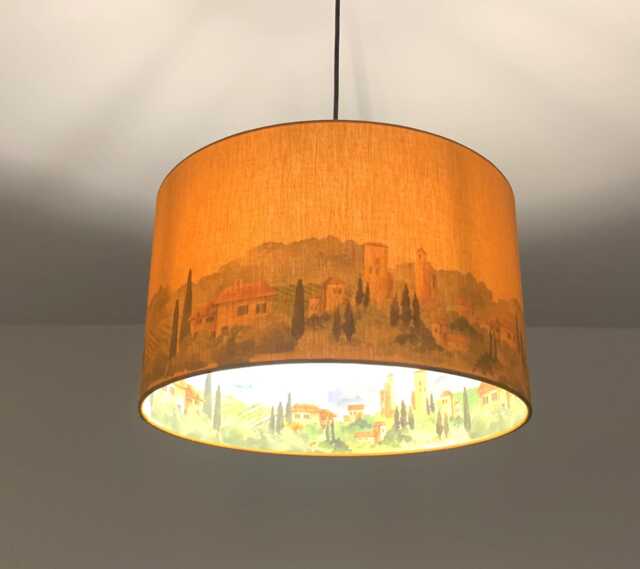 "Lampshade ""Tuscany Ochre" - image 1