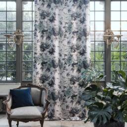 Fiore Botanico Fabric By The Meter/Linen/Fabric/Tissu/Linen 5 Colors Flowers Carlucci Jab - thumbnail 3
