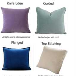Custom Made Footstool Footrest Cover, Linen Ottoman Slipcover, Pouf Cover With No Bottom - thumbnail 4