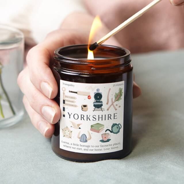 Yorkshire Gift Candle Scented Soy Wax Jar - image 1