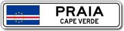 Cape Verde Flag Sign - Praia City Street Souvenir African Country Decor Travel Gift Metal Wall Art - thumbnail 2