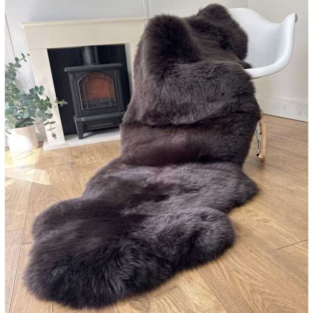 Sheepland Double Sheepskin Fur Rug - Various Colours - image 1