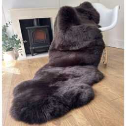 Sheepland Double Sheepskin Fur Rug - Various Colours - thumbnail 1