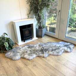 Sheepland Double Sheepskin Fur Rug - Various Colours - thumbnail 4