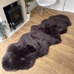 Sheepland Double Sheepskin Fur Rug - Various Colours - thumbnail 2