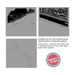 Personalised Special Location Map Cushion - thumbnail 3