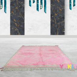 Yakiti - 7X7Ft Moroccan Rug, Beni Ourain Area Modern Wool Living Room Beniourain Handmade Soft Carpet, 216 cm X 220 - thumbnail 2